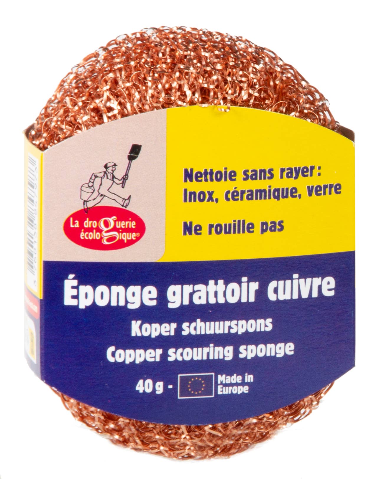 Copper Scouring Sponge - La Droguerie