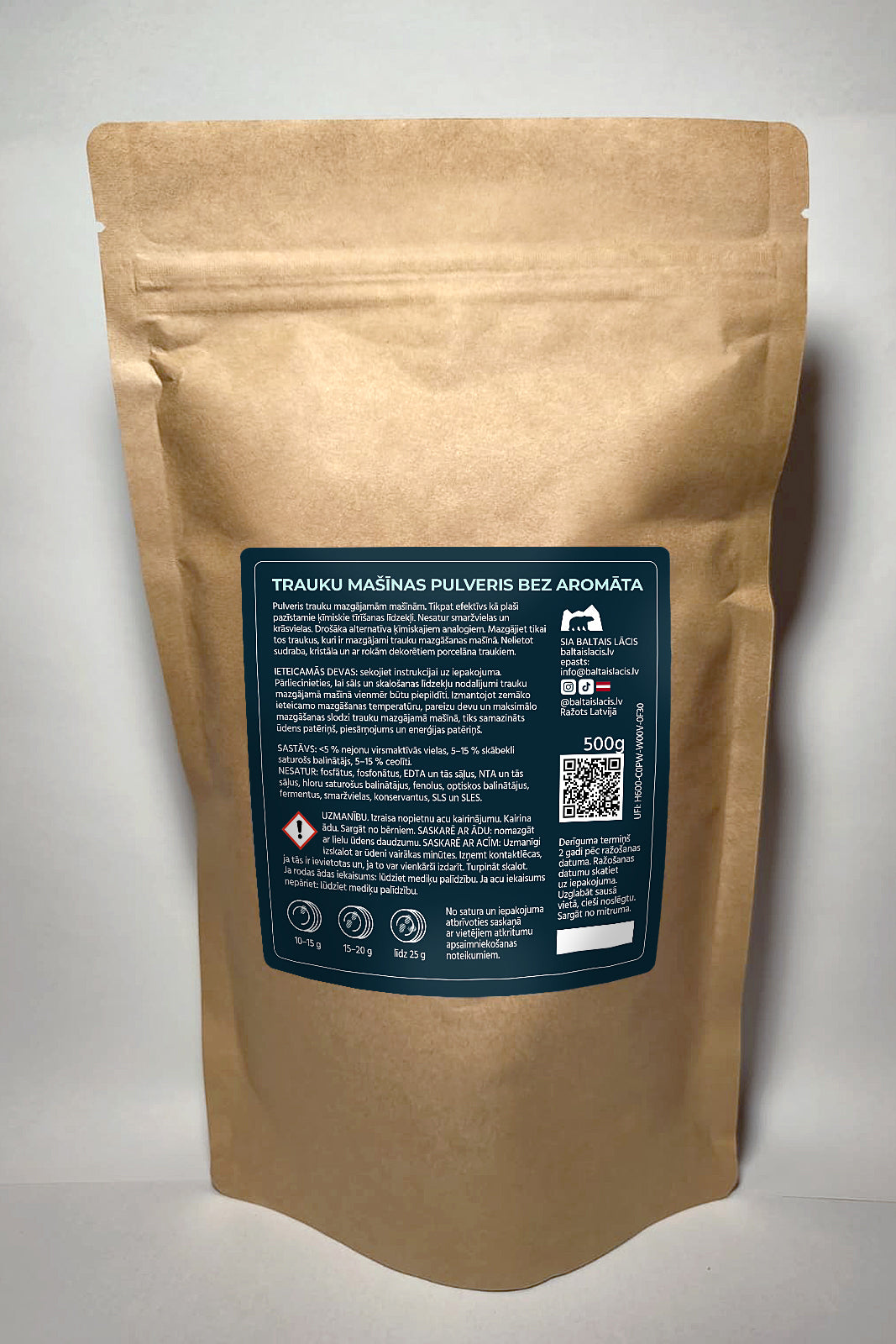 Trauku mazgājamās mašīnas pulveris